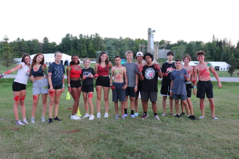 Co-ed guests at Muskoka Woods summer camp