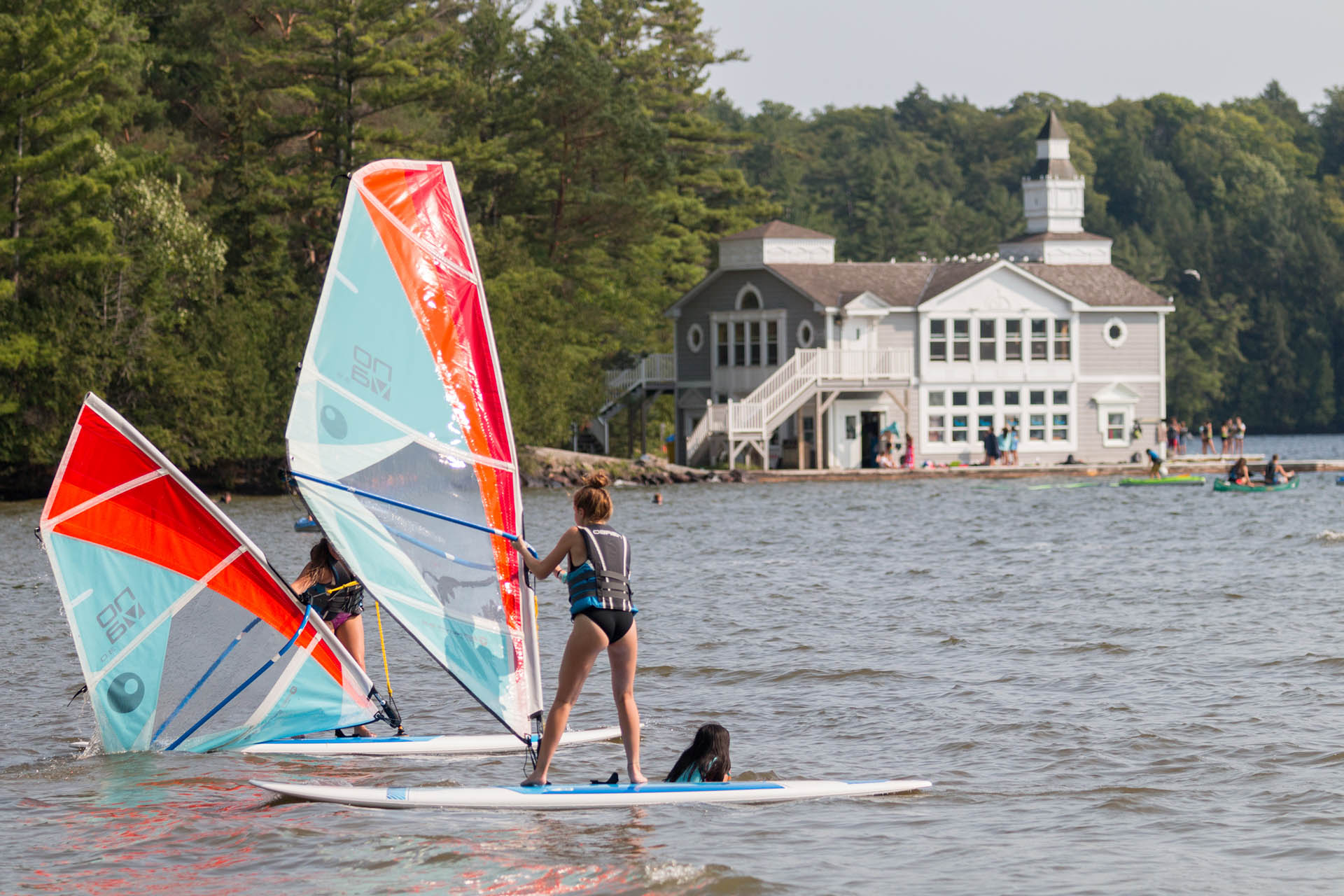 Windsurfing Muskoka Woods