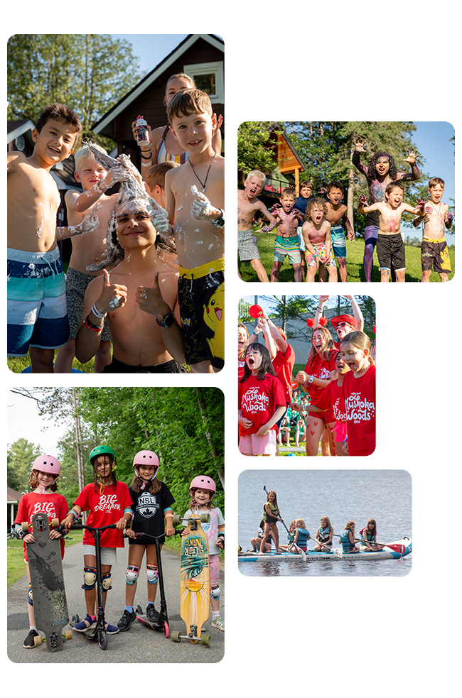 Section Collage - WILD Kayaking