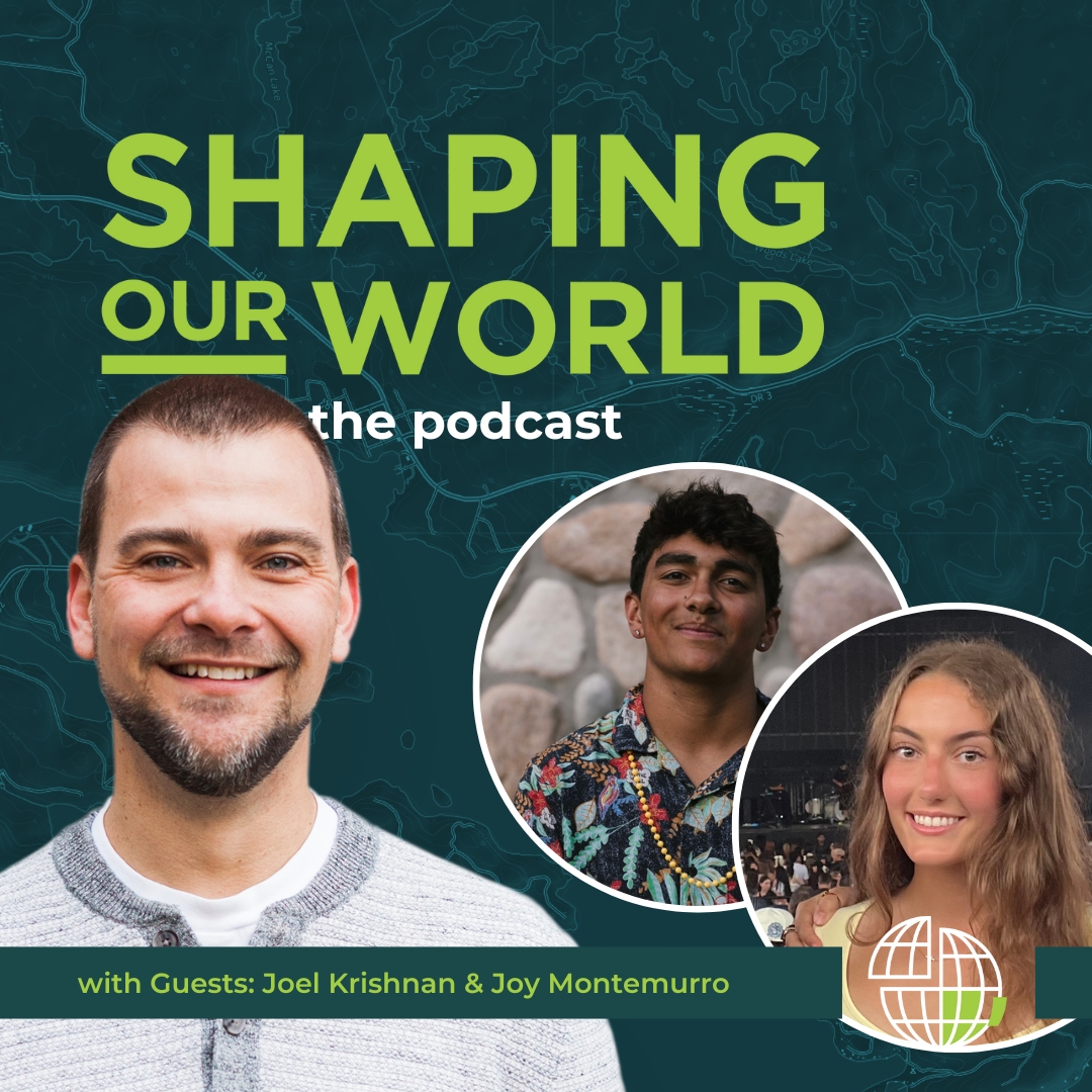 Shaping Our World guests and CEO Leadership Program participants Joel Krishnan and Joy Montemurro