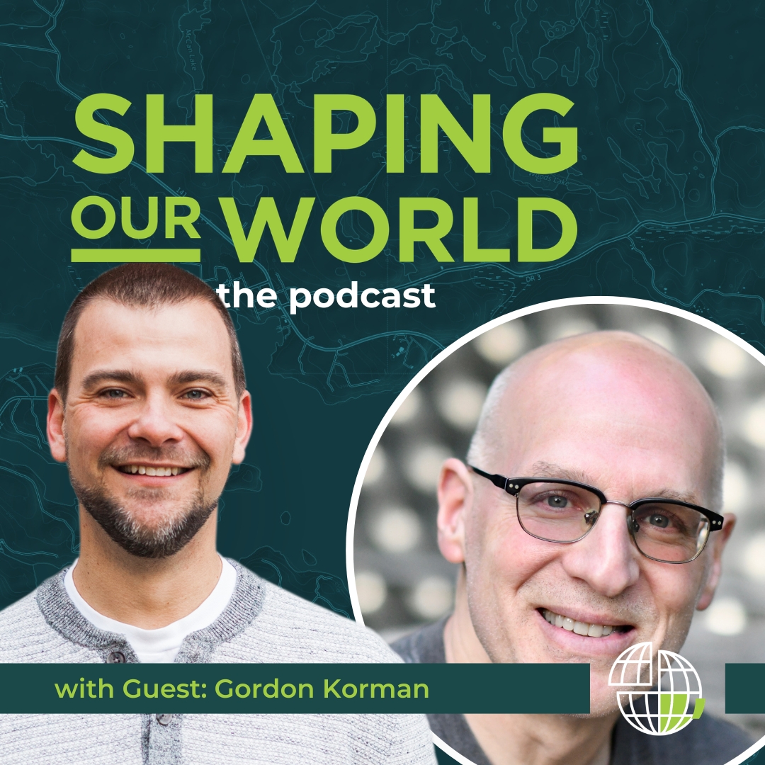 Shaping Our World podcast guest, Gordon Korman